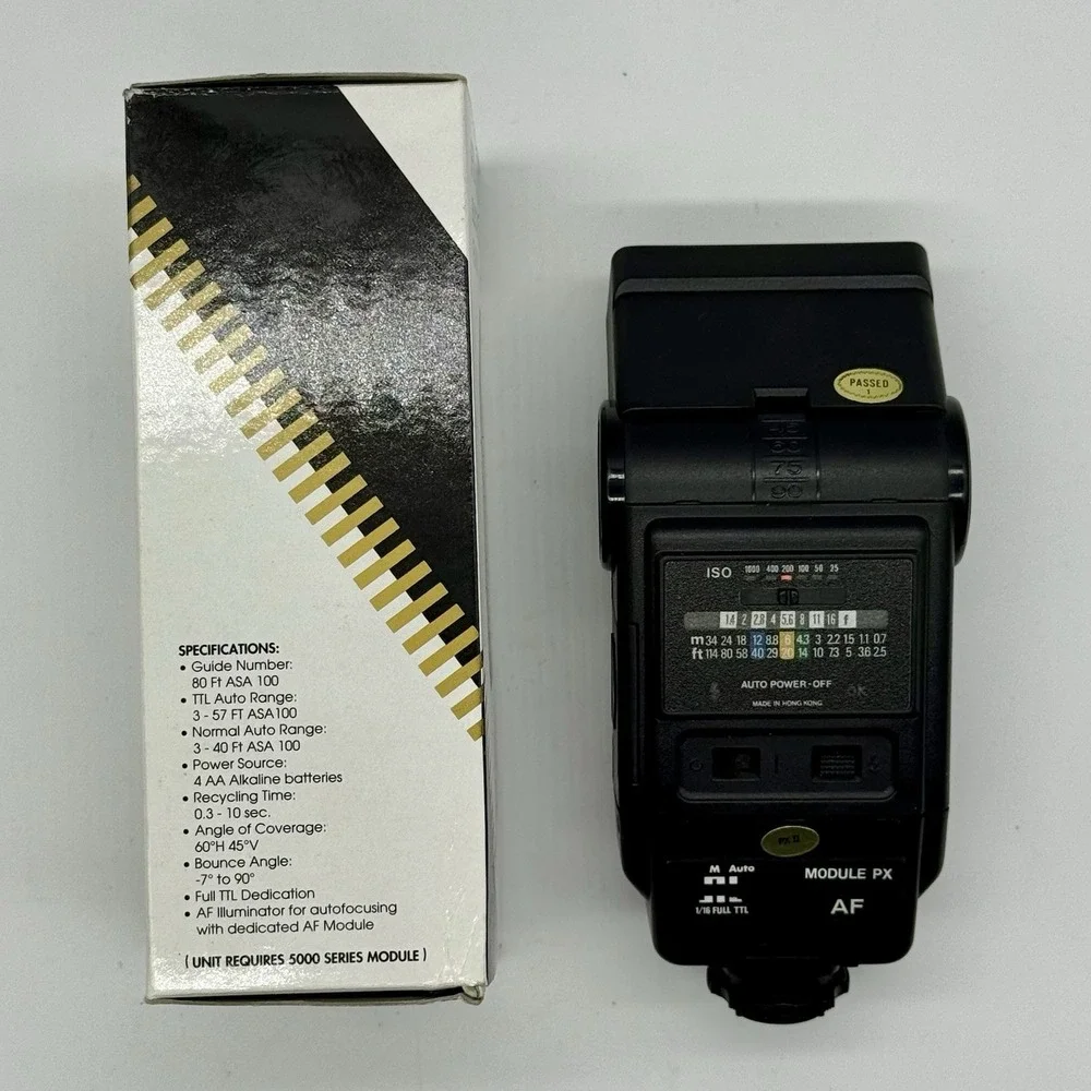 ProMaster FTD 5200 Camera Flash No Module See Note Shoe Mount‎